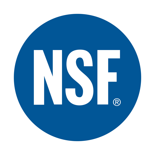 Strona kontaktowa z logo NSF