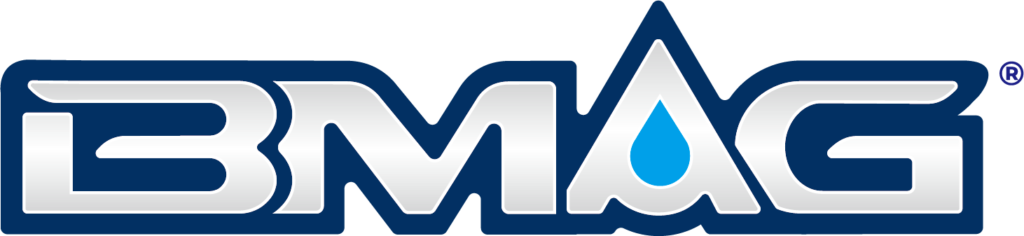 Logotipo de la marca BMAG Valves para la empresa BESTWAY