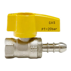 BW-B138 Brass gas valve with T handle F x barb (3)