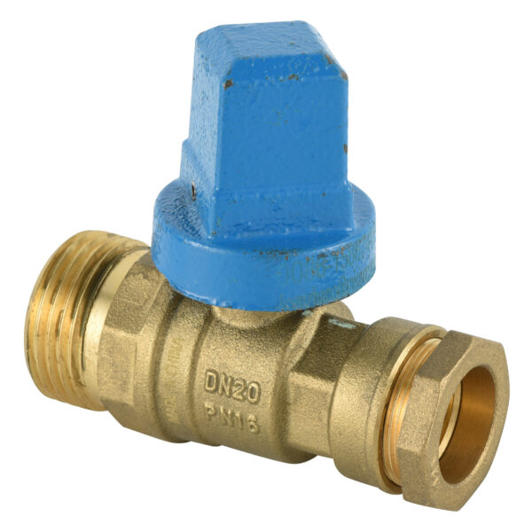 BW-F06B Brass PEC VALVE with ductile iron or plastic handle straight type (4)