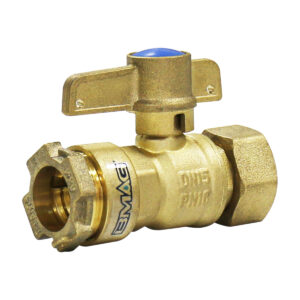 BW-L01 brass straight lockable valve with PE end (1)