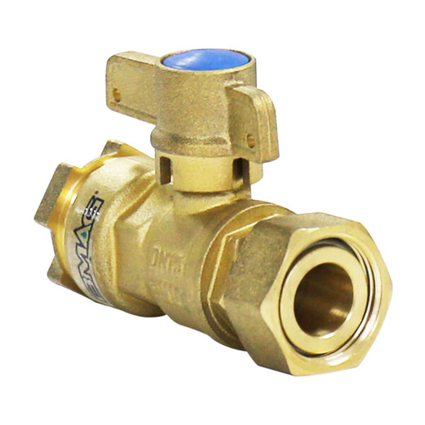 BW-L01 brass straight lockable valve with PE end (3)