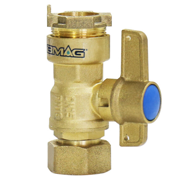 BW-L01 brass straight lockable valve with PE end (4)