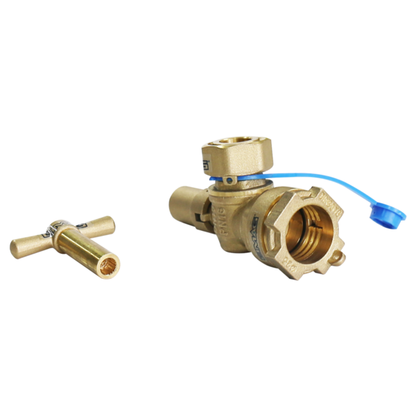 BW-L02D brass compression angle type lockable valve (3)