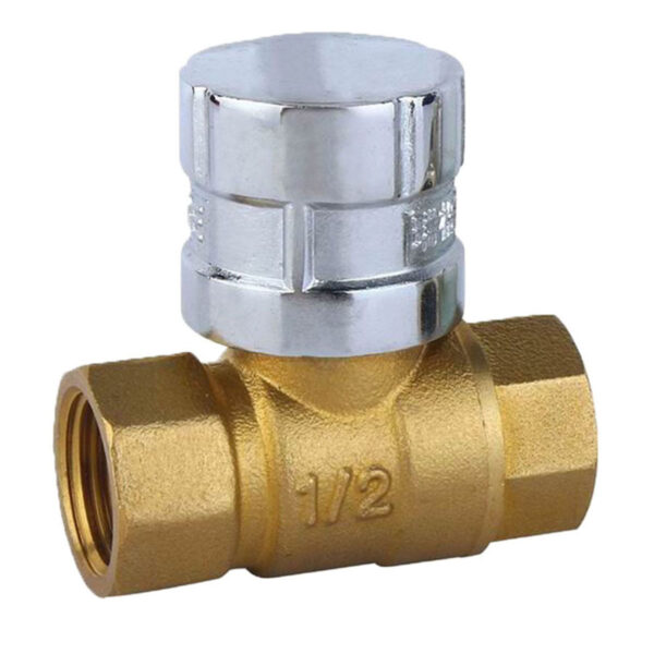 BW-L07 brass magnetic lockable valve FxF (1)