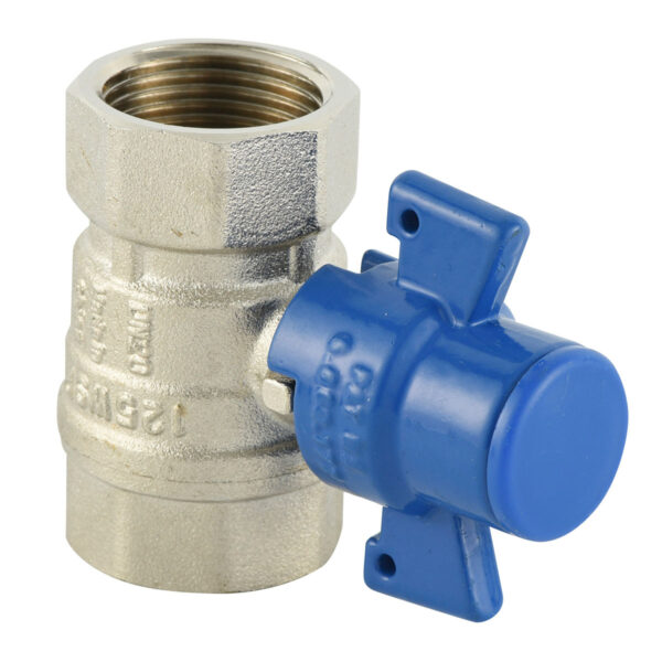 BW-L29 brass lock valve with nickel plated for Saudi Arabic market (3)