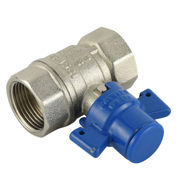 BW-L29 brass lock valve with nickel plated for Saudi Arabic market (4)