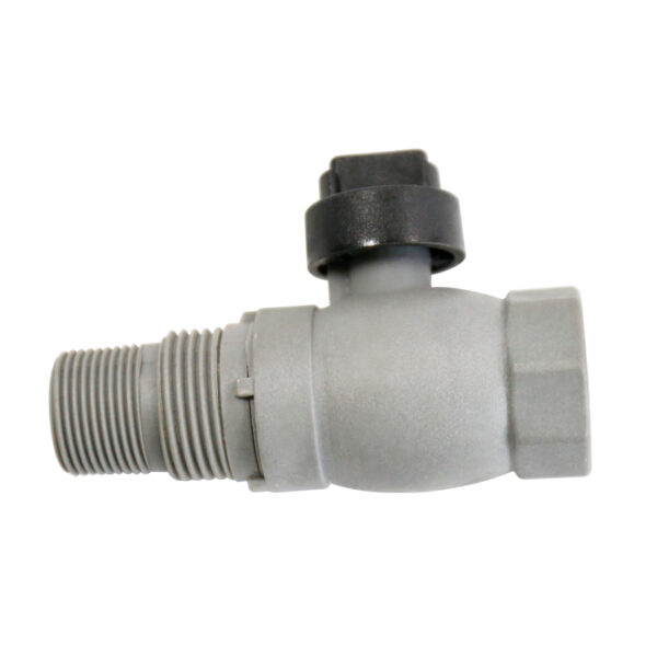 BW-L30 Nylon lock valve connected with water meter (2)