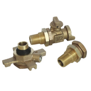 BW-Q21 Bronze Star expansion fitting for water meter (1)