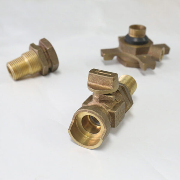 BW-Q21 Bronze Star expansion fitting for water meter (4)