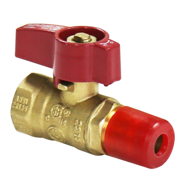 BW-USB06 brass CSA gas valve Female x Flare (4)