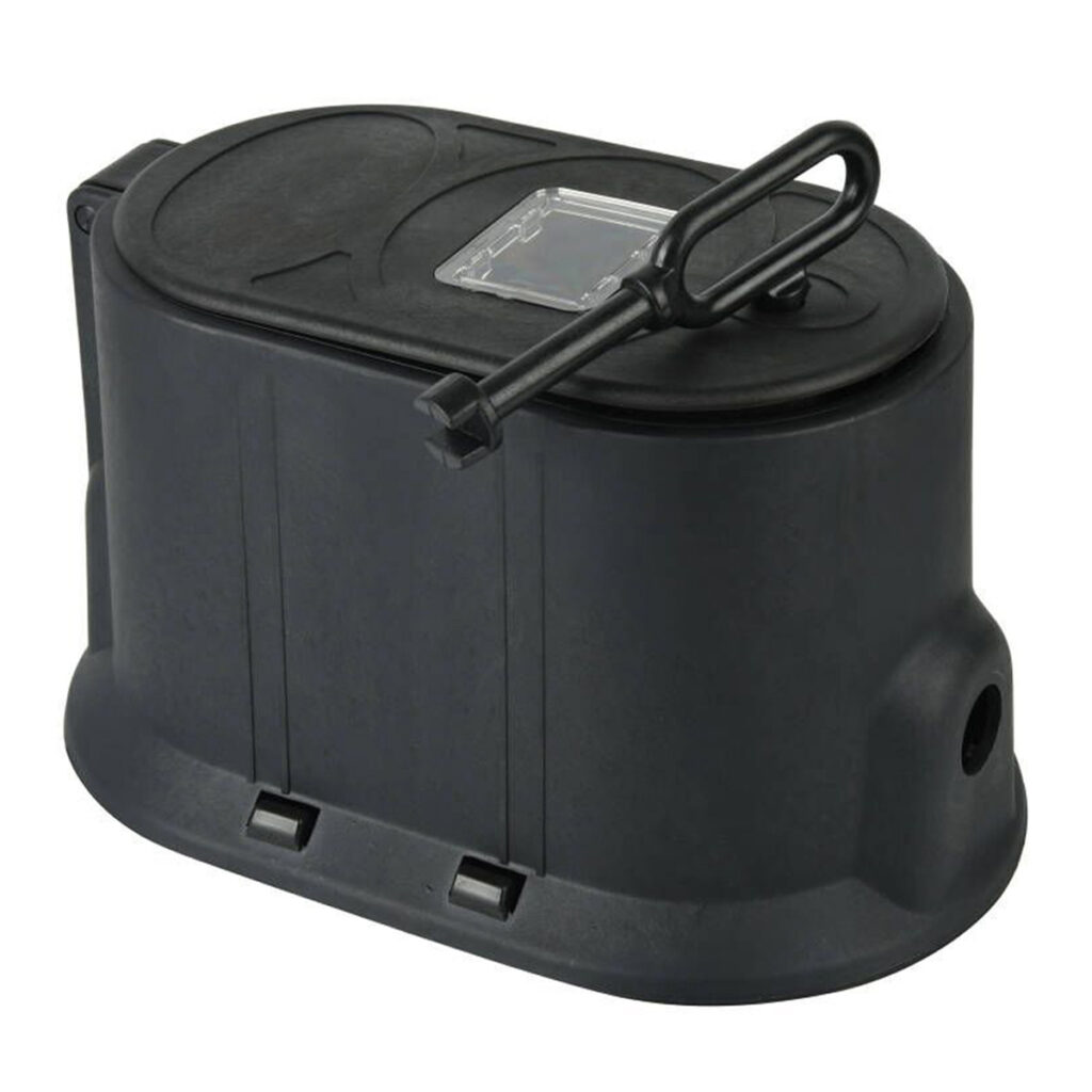 L315B Plastic Nylon Water Meter Box na may Transparent na bintana (1)