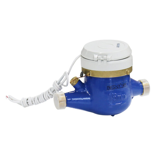 MJ-SDC-MTK Brass multi jet water meter 360° roating IP68 with pulse output (4)