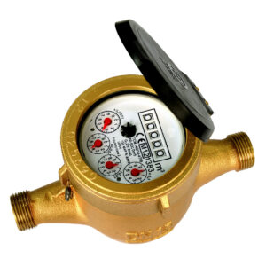 PD-SDC E3 Brass Piston Displacement Dry Type Volumetric Water Meter (1)