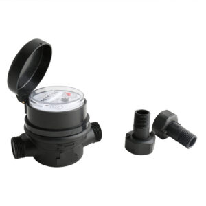 SJ-SDC Đồng hồ nước loại khô một tia bằng nhựa R80 R160 (3)
