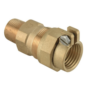 BW-303A BRASS MALE PACKJOINT ADAPTER
