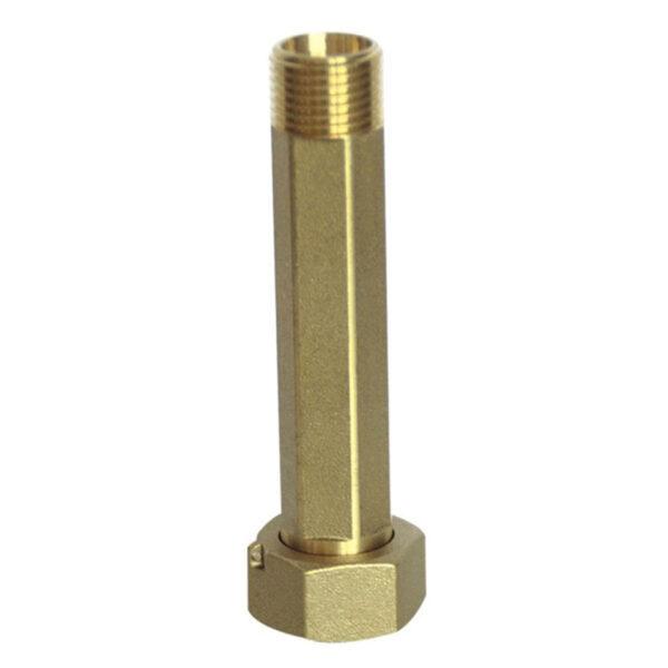 BW-702B long brass water meter connection with rubber EPDM gasket (4)