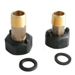 BW-722 brass coupling with plastic swivel nut (1)