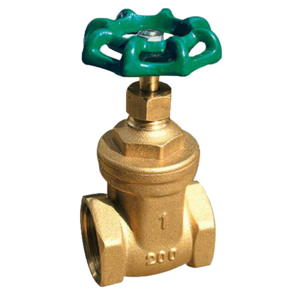 BW-G01 200WOG brass gate valve with castiron handwheel (3)