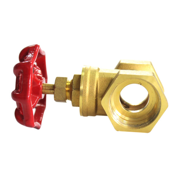 BW-G02 Brass gate valve with castiron handle light type (3)