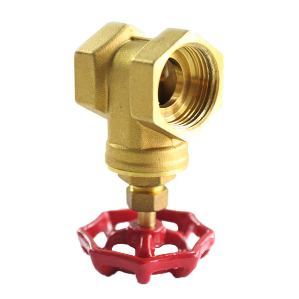 BW-G02 Brass gate valve with castiron handle light type (4)
