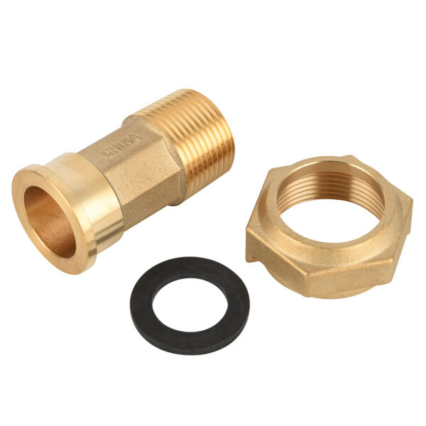 BW-LF706 Lead Free Brass WATER METER tail pieces for USA market (2)