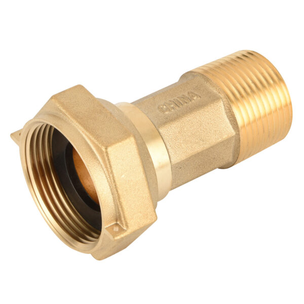 BW-LF706 Lead Free Brass WATER METER tail pieces for USA market (3)