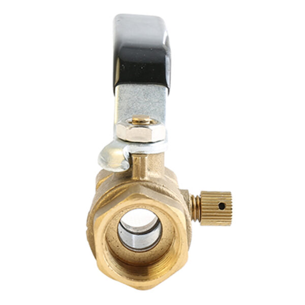 BW-LFB10 brass ball valve with drain (4)