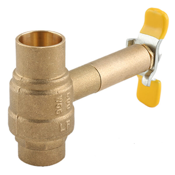 BW-LFB18 brass long handle ball valve CxC (4)