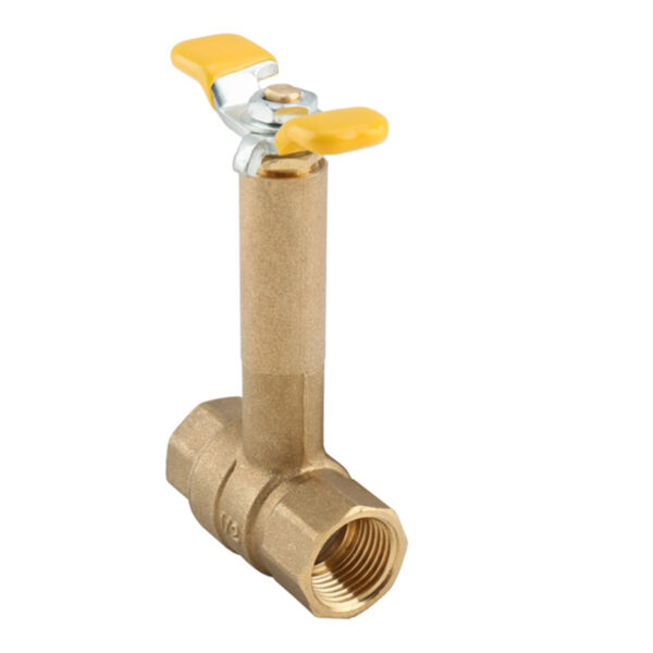 BW-LFB19 brass long handle ball valve thread ends (1)