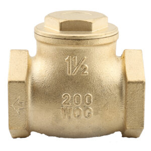 BW-LFC01 lead free brass swing check valve (2)