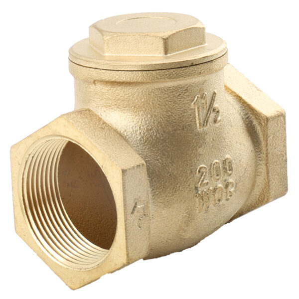 BW-LFC01 lead free brass swing check valve (3)