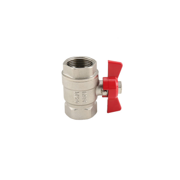 BW B17 Brass Ball Valve With Butterfly Handle FXF (4)
