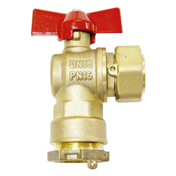 BW B81B Natural Brass Angle Ball Valve For PE Pipe (3)