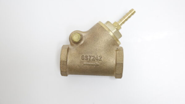 BW C07A Bronze Y Check Valve With Nipple (1)