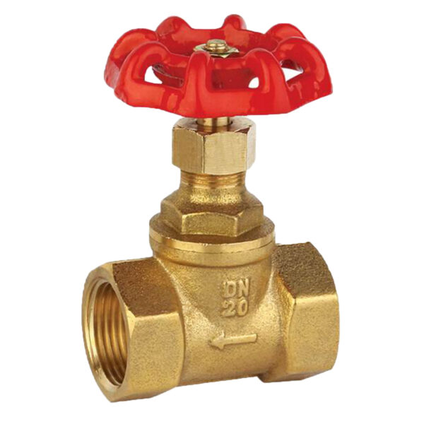 BW S04 Brass Stop Valve With Alu Or Steel Handle