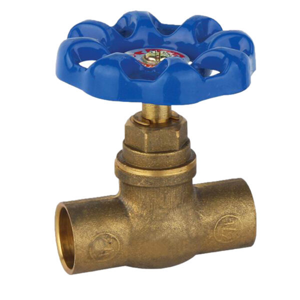 BW S05 Brass Stop Valve Welded Type