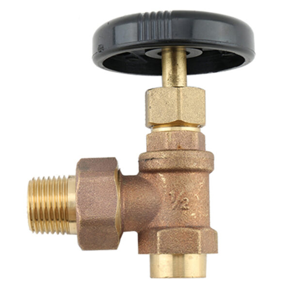 BW S24 Angle Brass Stop Valve