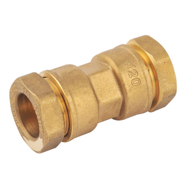 BW 301A Brass Compression Coupling
