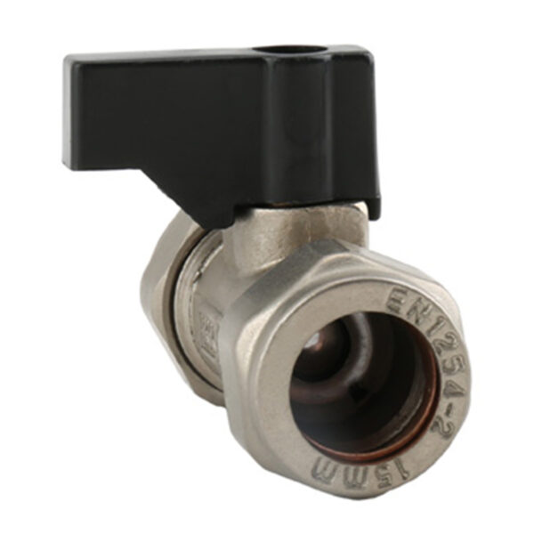 BW B106 Brass Isolating Valve With Compression End (2)
