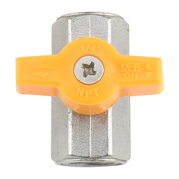 BW B115 Brass Mini Ball Valve Chrome Plated With T Handle FXF (4)