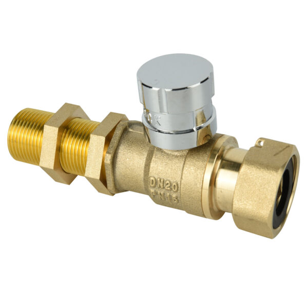 BW L09B Brass Magnetic Water Meter Valve With Extended Male Thread (2)
