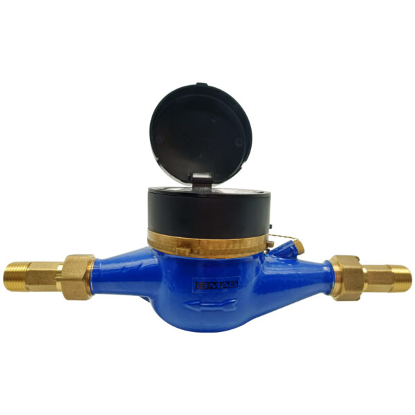 Brass Multi Jet Water Meter 15mm With 190mm Length (6)