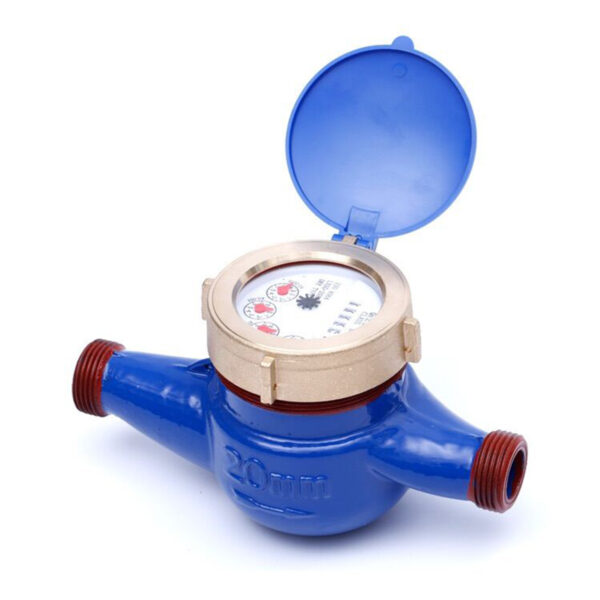 MJ SDC E Cast Iron Class B Multi Jet Water Meter With Brass Cover (1)