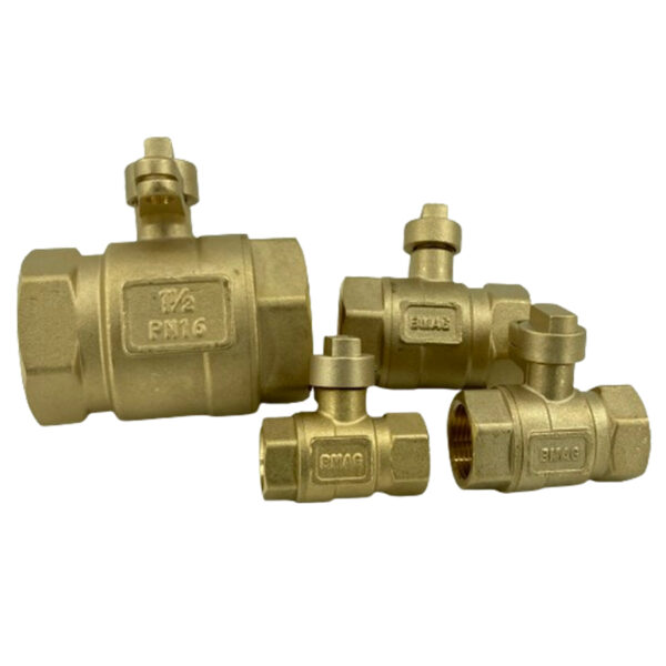 BW L12B Brass Ball Valve With Lockwing (4)