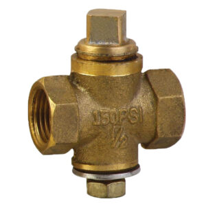 BW V05 Brass Forged Plug Valve With Square Head