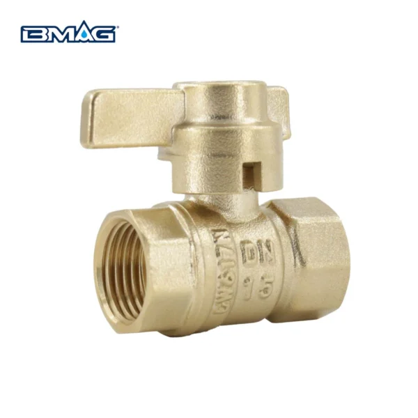 BW L07B L Brass Lockable Ball Valve Female X Female Long Handle