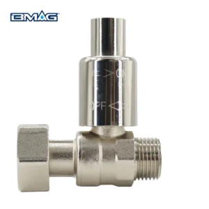 BW L09A H Magnetic Locking Ball Valve Nickel-Plated Body and Chrome-Plated Lock Head 01