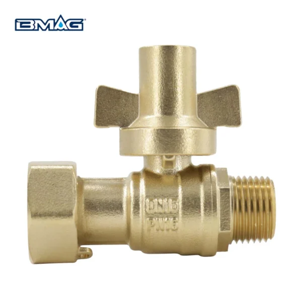 BW L09A T Partially Open Valve Male Thread And Swivel Nut And T Handle (4)