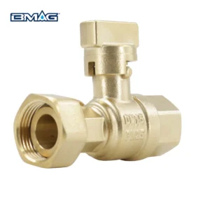 BW L13A F Heavy Brass Locking Valve Female X Swivel Nut 04